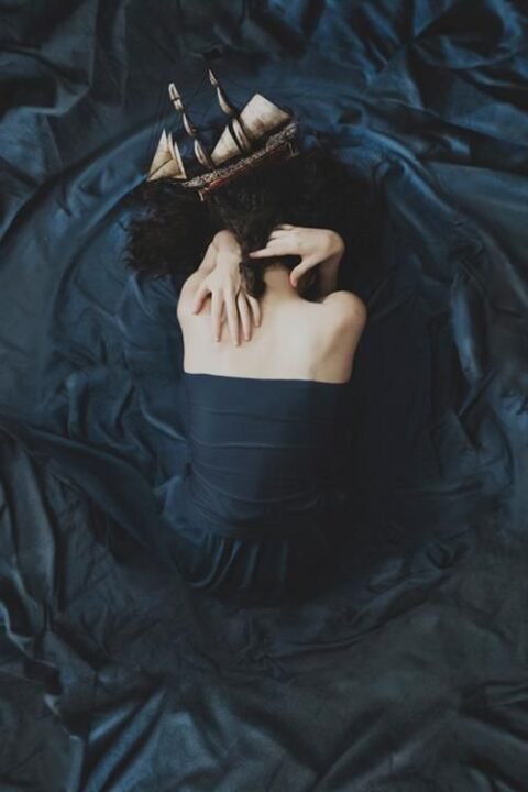 position foetale et navire